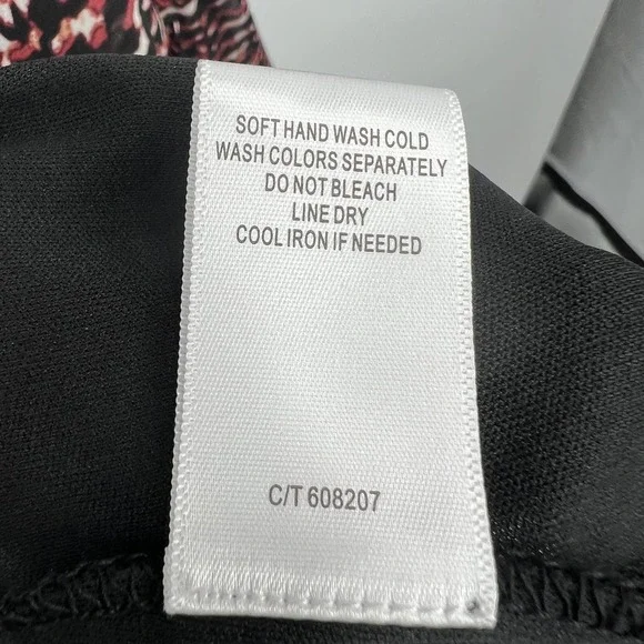 Just Taylor Women's Long Sleeve V-Neck Midi Dress Size 8 - Picture 9 of 9